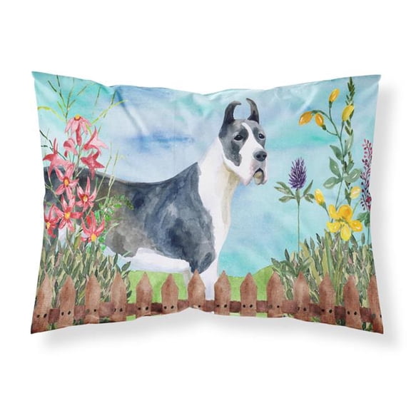 Harlequin Great Dane Spring Fabric Standard Pillowcase