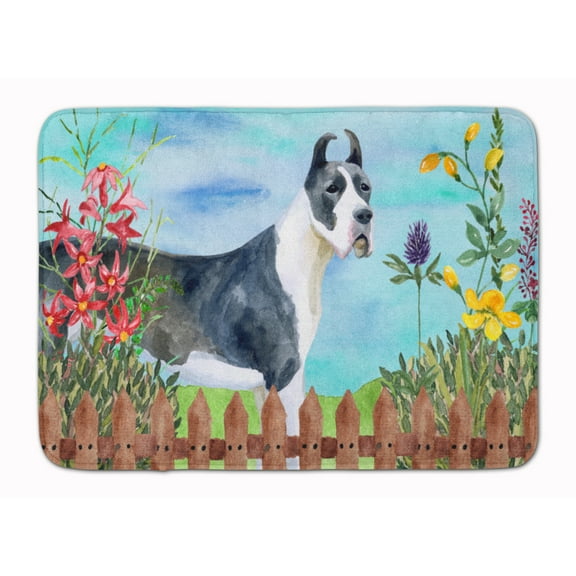 Harlequin Great Dane Spring Machine Washable Memory Foam Mat