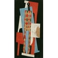 thumbnail image 1 of "Harlequin, Picasso - CANVAS OR PRINT WALL ART", 1 of 1