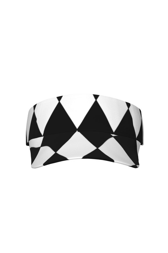 Harlequin Sports Sun Visor Hats Adjustable Sun Visor Caps For Women And Men