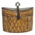 thumbnail image 1 of Harlequin and Tassel Box in Brown Finish, 1 of 1