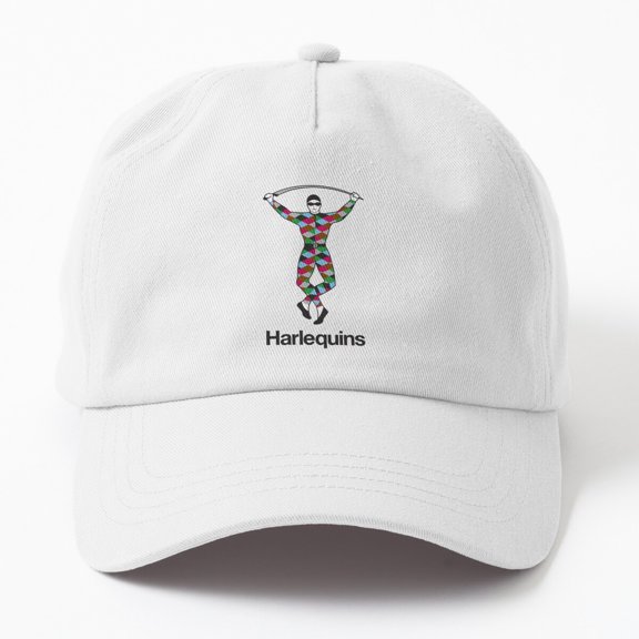 Harlequins Baseball Cap, Sports Graphic Design