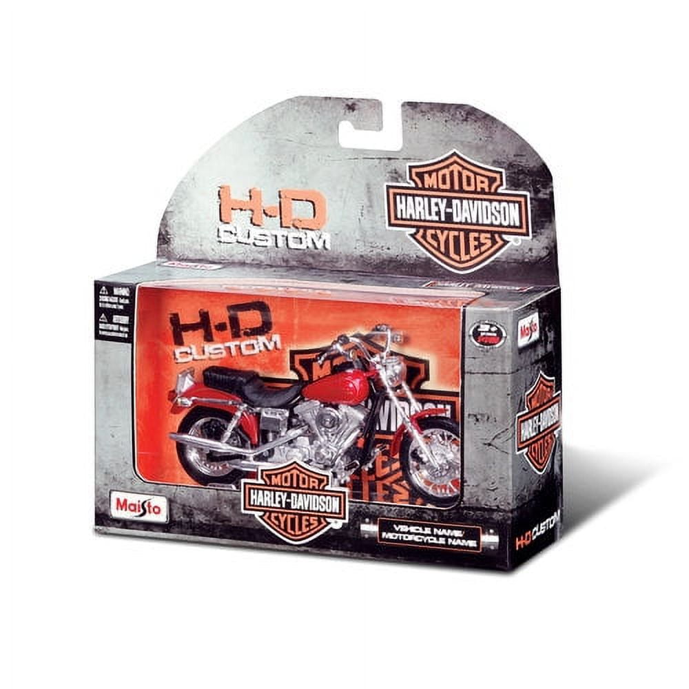 Lot - 10 Harley Davidson Die Cast Miniature Motorcycles