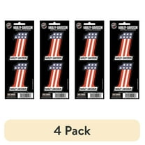 (4 pack) Harley Davidson #1 American Flag Decal