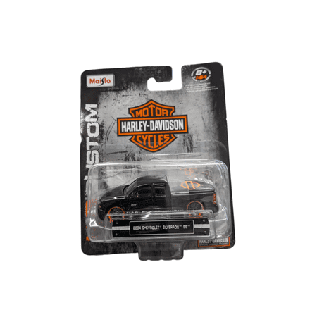 Harley Davidson 2004 Chevrolet Silverado SS H-D Custom Series Diecast Model Car 1:64