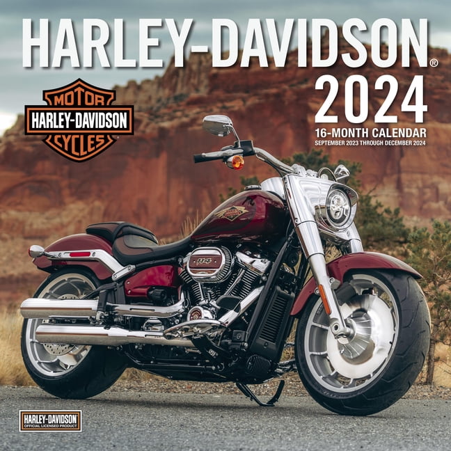 HarleyDavidson 2025 16Month 12x12 Wall Calendar September 2023