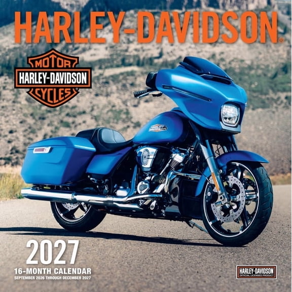 Harley-Davidson 2027 12x12: 16-Month Calendar--September 2026 Through December 2027, (Paperback)