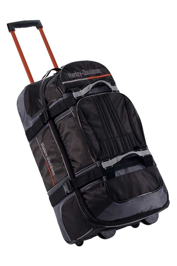 28" On Tour Wheeling Large Duffel Bag - Midnight (28"), Harley Davidson