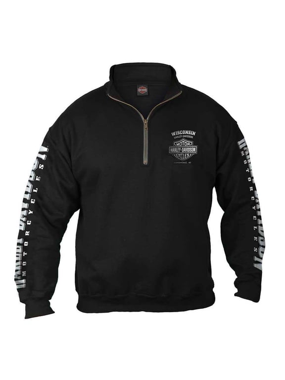 2X-Large Men's Lightening Chest 1/4 Zip Cadet Pullover Sweatshirt (2XL) 30293887