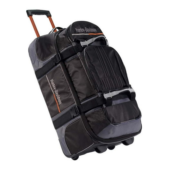 Harley-Davidson 33" On Tour Wheeling X-Large Duffel Bag - Midnight (33"), Harley Davidson