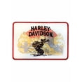 thumbnail image 2 of Harley Davidson Vest Harley-Davidson Heritage Softail Embroidered Patch - 4" X 2" (Black/Orange) Harley Davidson Patch 2 of 11