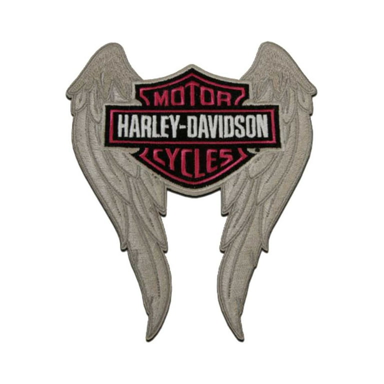 Harley-Davidson 5 in. Embroidered Winged Bar & Shield Logo Emblem