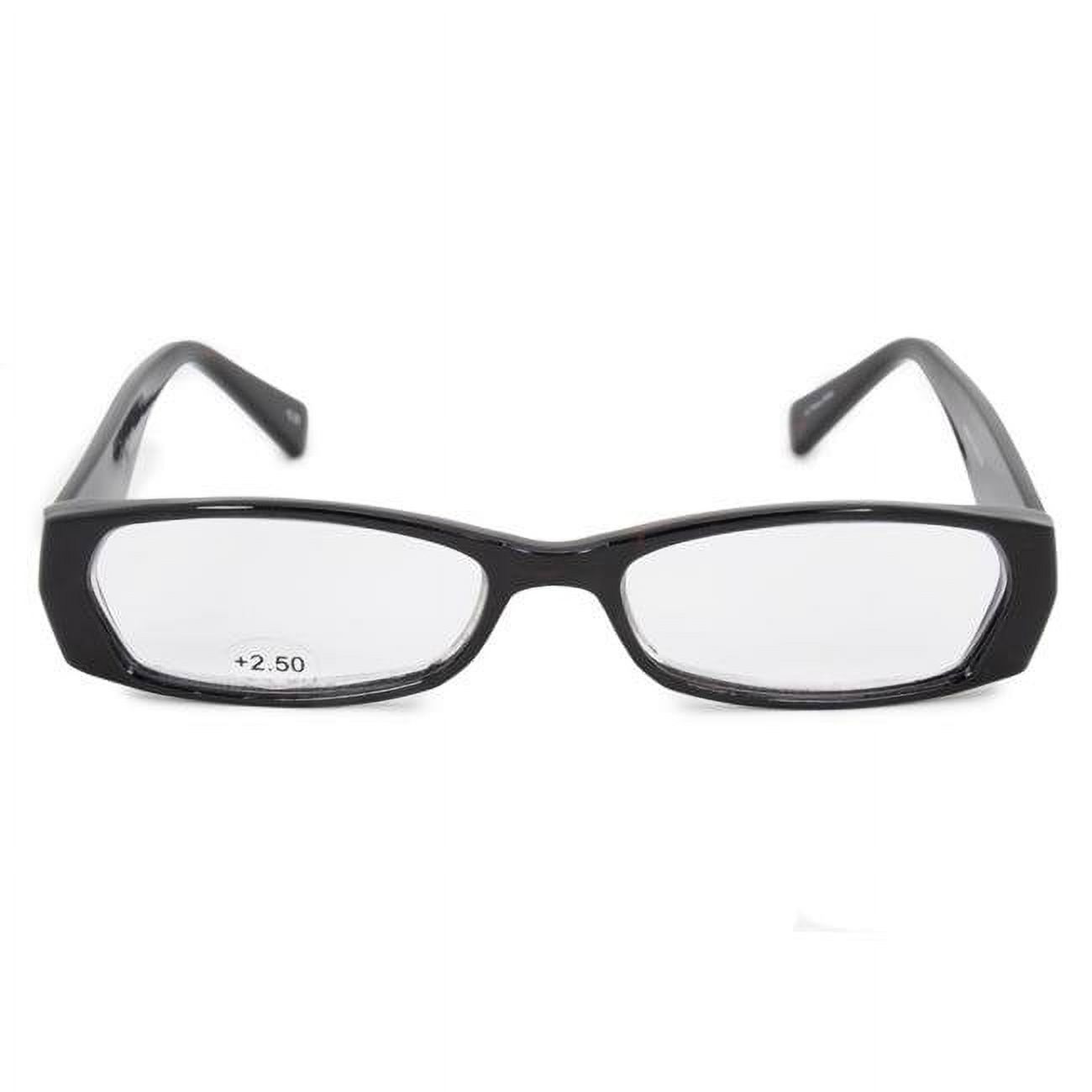 Harley Davidson  52-14-145 mm 2.50 Lenses Rectangular Reading Eyeglasses, Dark Brown - image 1 of 9