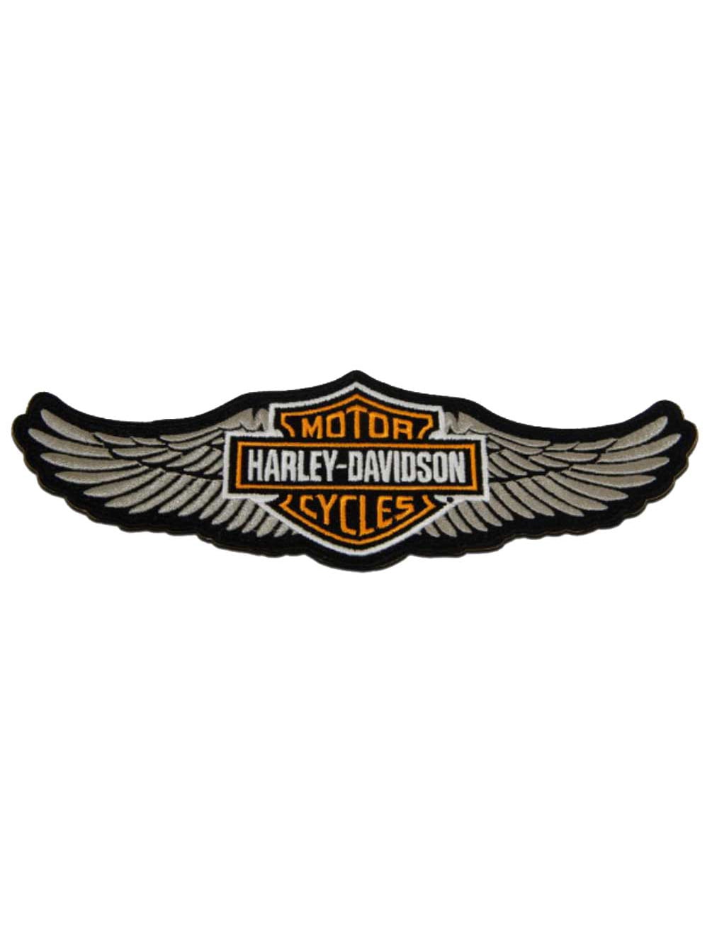 Harley-Davidson 8 in. Embroidered Winged Bar & Shield Logo