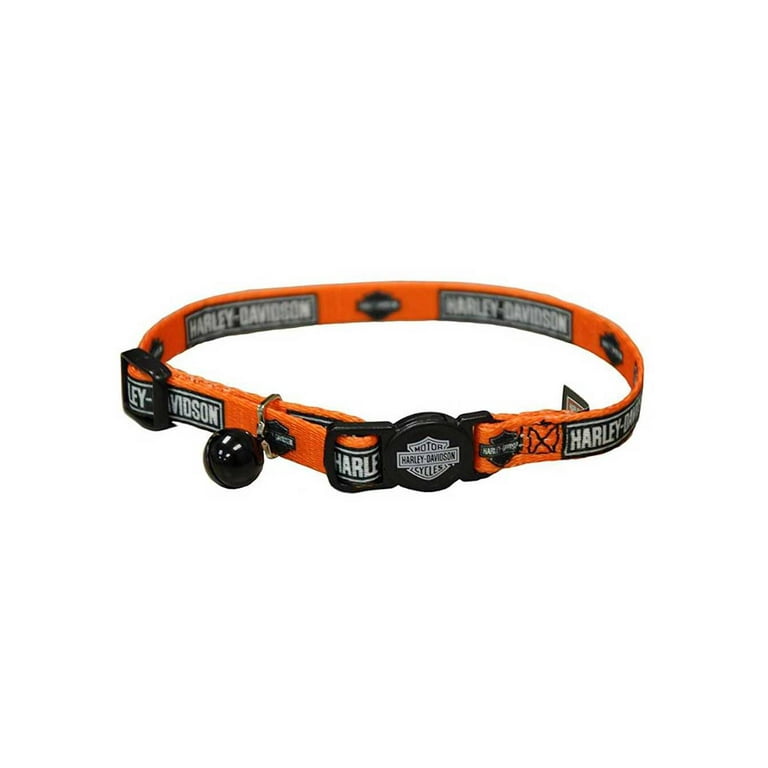 Harley Davidson Adjustable Safe Cat Collar 3 8