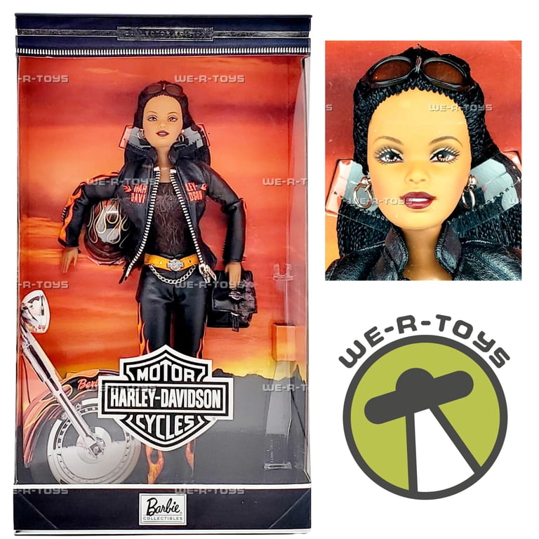 Collectible Barbie Harley Davidson African American Edition