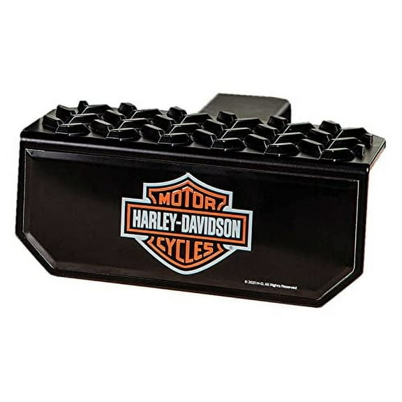 Harley-Davidson Anti-Slip Step Hitch Cover, Bar & Shield Logo Heavy-Duty Plug, Harley Davidson