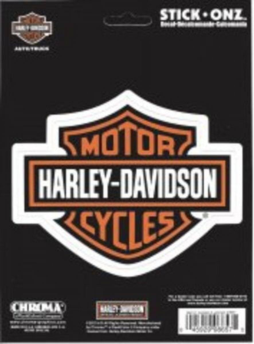 Chroma Harley Davidson Stick-Onz Automotive Decals & Stickers - Walmart.com