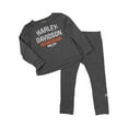 thumbnail image 1 of Harley-Davidson Baby Boys' 2 Piece Infant Knit Shirt & Pant Set - Gray (9/12M), Harley Davidson, 1 of 2