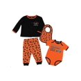 thumbnail image 1 of Harley-Davidson Baby Boys' 3/6M Interlock 4 Pc Hanging Gift Set, Black 2550775, Harley Davidson, 1 of 2