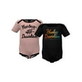 thumbnail image 1 of Harley-Davidson Baby Girls' 2-Pack Rainbow Foil Rib Creeper Set (12/18M), Harley Davidson, 1 of 2