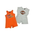thumbnail image 1 of Harley-Davidson Baby Girls' 2-Piece Infant Sleeveless Romper Set (9/12M), Harley Davidson, 1 of 1