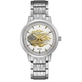 thumbnail image 1 of Harley-Davidson Bar & Shield Flames Stainless Steel Ladies Watch 76L191, 1 of 4