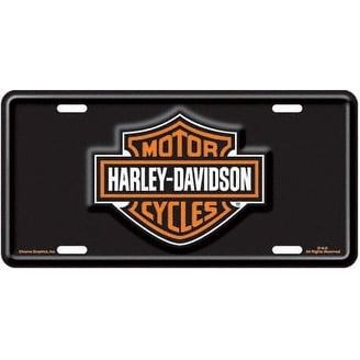 Harley Davidson, Motorcycle, License Plate New Car Tag Metal