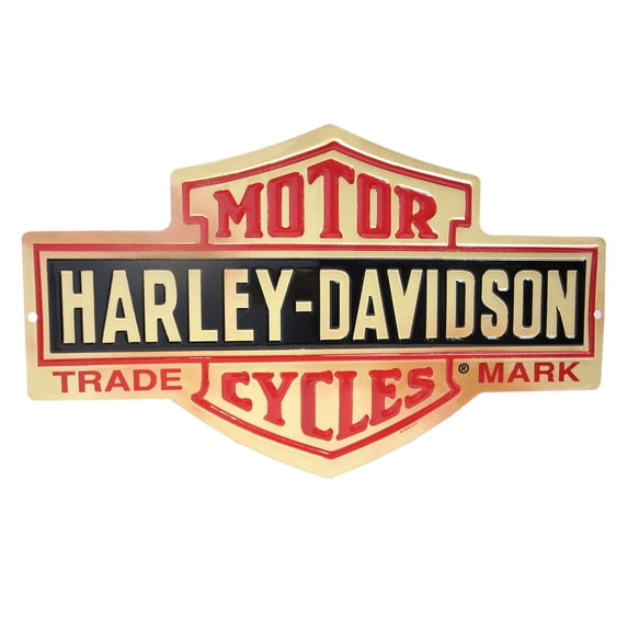 Harley-Davidson Bar and Shield Metal Sign