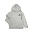 thumbnail image 1 of Harley-Davidson Big Boys' B&S Logo Fleece Terry Pullover Hoodie - Gray (8/10), Harley Davidson, 1 of 2