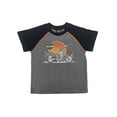 thumbnail image 1 of Harley-Davidson Big Boys' Distressed Short Sleeve Knit Raglan Tee, Gray (12/14), Harley Davidson, 1 of 2