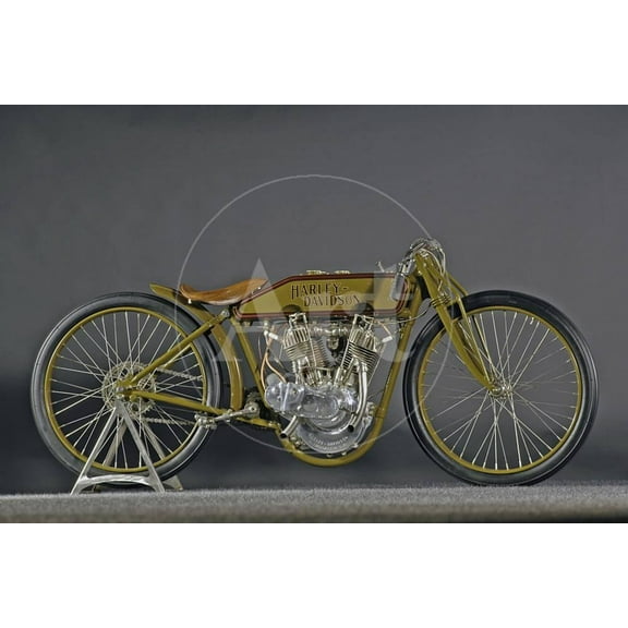 Harley Davidson Board track racer 1921, Unframed Photographic Print Wall Art by Simon Clay Sold by Art.Com