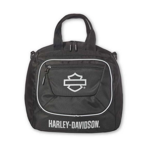 Harley-Davidson Classic Bar & Shield Logo Helmet Bag, Rugged Polyester Black, Harley Davidson