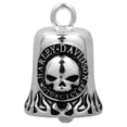 thumbnail image 1 of Harley-Davidson Classic Willie G Skull Flames Ride Bell HRB005, Harley Davidson, 1 of 3