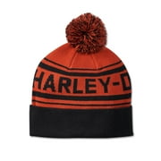 Harley-Davidson Combustion Pom Beanie, Vintage Orange - 97658-24VM