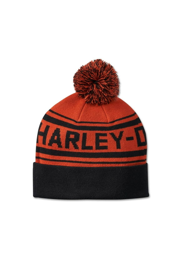Combustion Pom Beanie, Vintage Orange - 97658-24VM