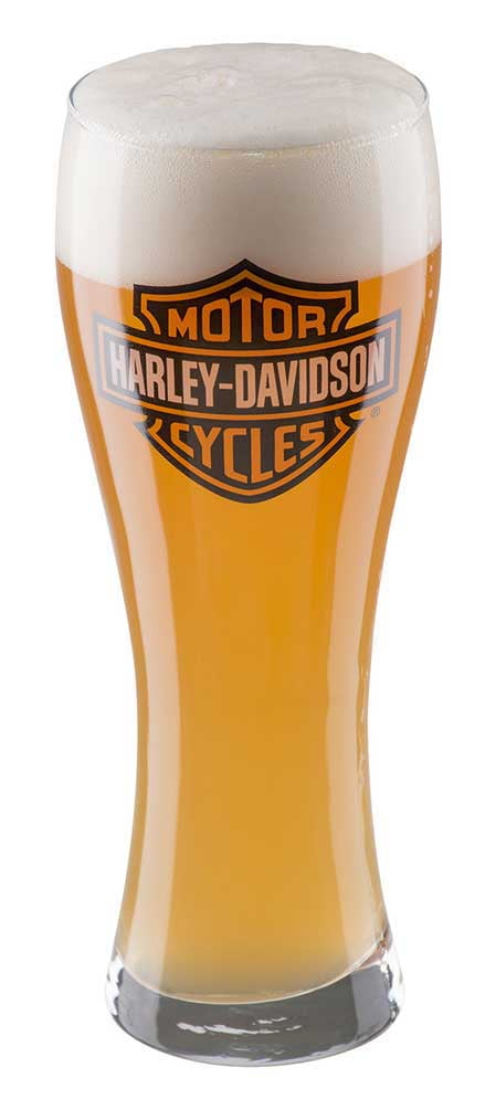 Harley-Davidson Core Bar & Shield Logo Pilsner Glass - 22 oz. HDX