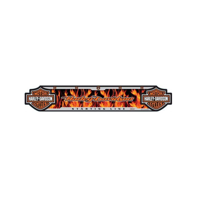 HarleyDavidson Dart Throw Line, Flame Floor Throwing Line, Poly 61954