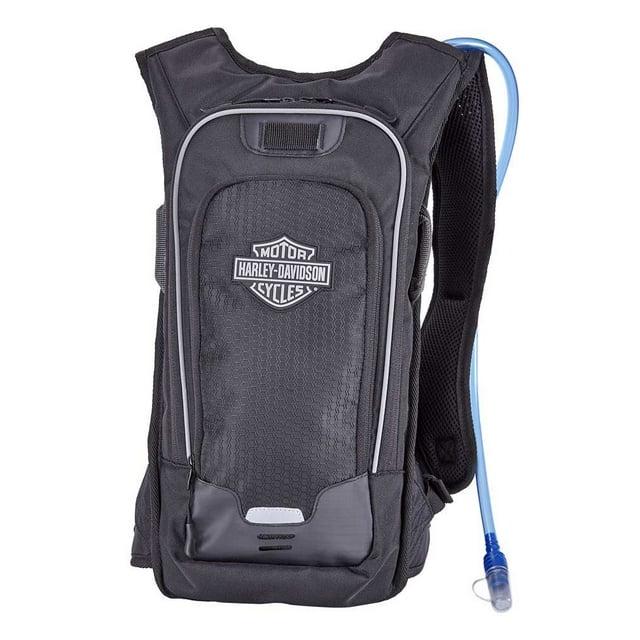 Harley-Davidson Deluxe Sports & Riding Hydration Travel Pack Backpack - Black, Harley Davidson