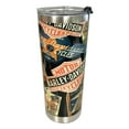thumbnail image 1 of Harley-Davidson Destinations Textured Stainless Steel Travel Mug, 24oz HDX-98622, Harley Davidson, 1 of 1