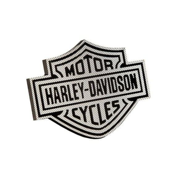 Harley-Davidson Diamond Cut Bar & Shield Logo Metal Hitch Plug, Universal Fit, Harley Davidson