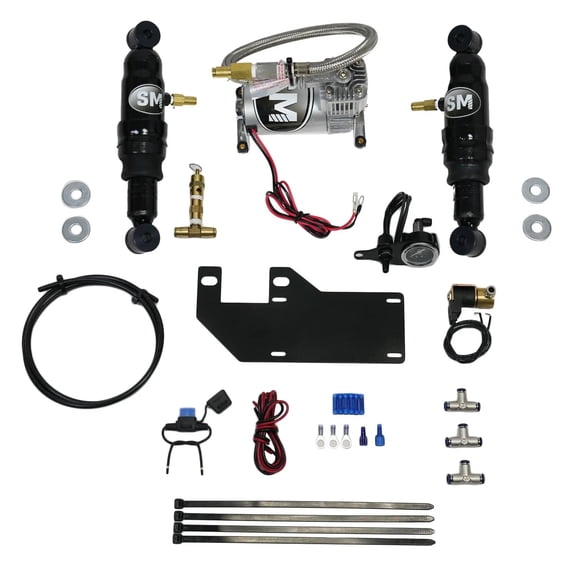 Harley Davidson Dyna Ez Rider Ultimate Air Ride Lowering Suspension Kit
