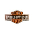 thumbnail image 1 of Harley-Davidson Embossed Tin Sign, Nostalgic Bar & Shield Logo, 18 x 10.5 inches, Harley Davidson, 1 of 2