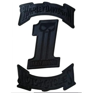 Harley davidson skull patches for jackets best sale