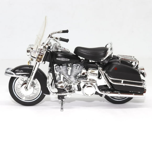 Harley Davidson FLH Electra Glide (1966) Motorcycle [1:18 scale in Black]