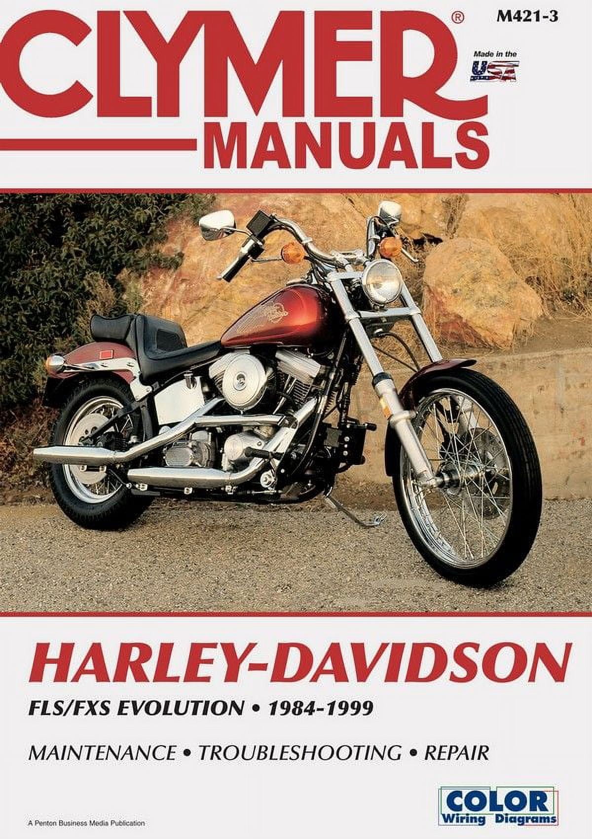 Harley Davidson FLS FXS Evolution Evo Softail Fat Boy 1984 1999