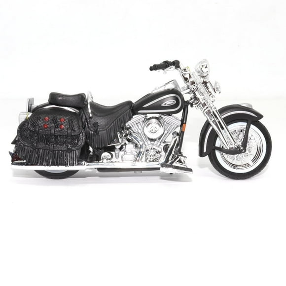 Harley Davidson FLSTS Heritage Softail Springer (1999) Motorcycle [1:18 scale in Black]