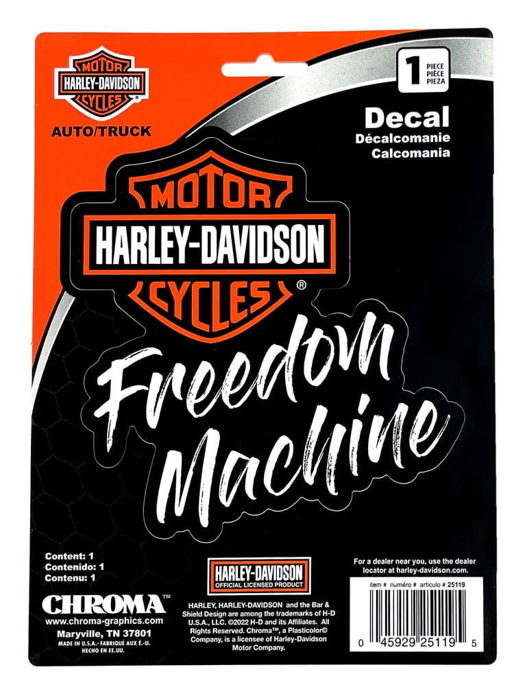 Harley License Plate Frame Harley Davidson Bar And Shield Orange