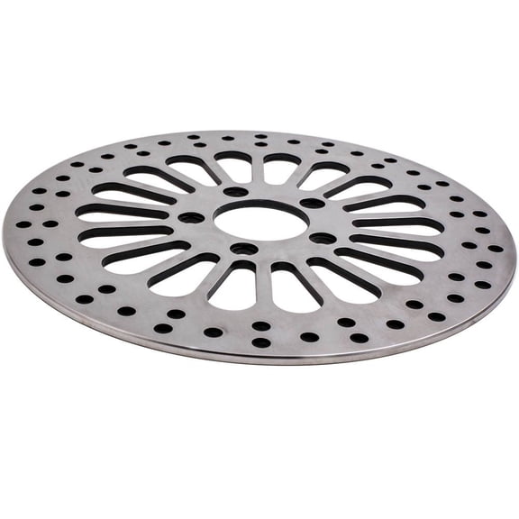 Harley-Davidson Front Brake Rotor Disc, 11.8" Stainless Steel, M-RT-1100, Touring 2008-2013 & Dyna 2007-2017, 5-Hole, 300mm OD