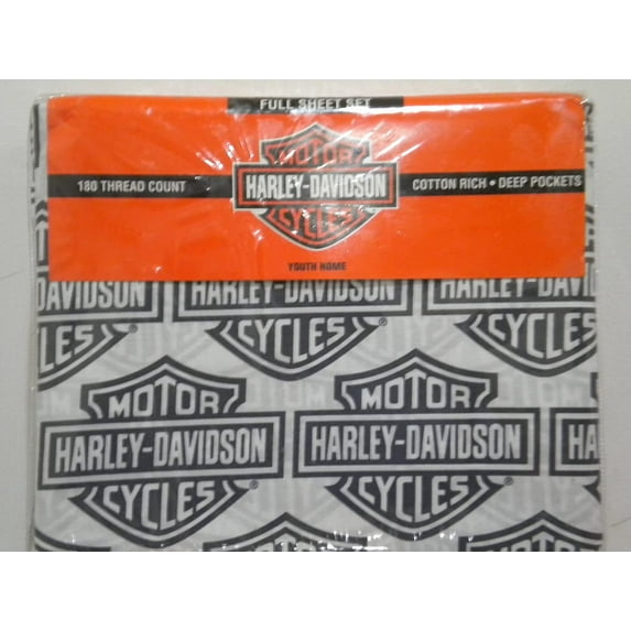 Harley-Davidson Full Sheet Set Flame Rider Fireball